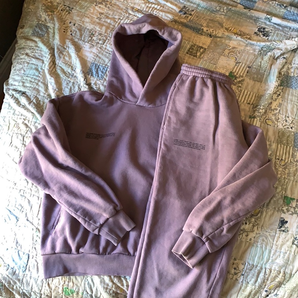 Pangaia Sz Small Set: Hoodie and Sweats - Rubia color